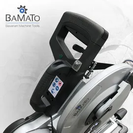 BAMATO Zug- Kapp- und Gehrungssäge KP-305 + Absauganlage AB-110 inkl. Adapter Se...