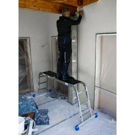 Krause Stabilo Gelenkleiter 4 x 3 Sprossen