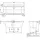 Villeroy & Boch Squaro Edge 12 Rechteck-Whirlwanne 75 x 160 cm (UCE160SQE2A2V01)