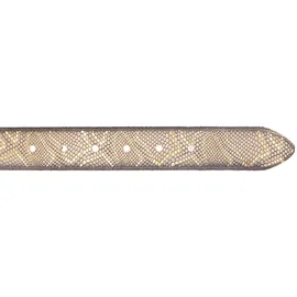 B.belt Damengürtel Leder Goldfarben 95