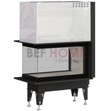 BeF Kamineinsatz Therm V 8 U | 8 kW | Hebetür, U-förmige Scheibe
