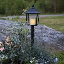 Star Trading Flame Lantern Grablicht 52 cm schwarz