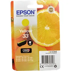 Epson Tinte C13T33444012 Yellow 33  yellow