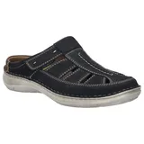 Josef Seibel NEW Anvers 76 Herren Pantolette - bequeme Pantoletten blau NEU - Blau