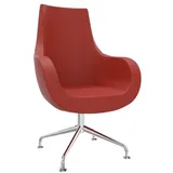 FM Helmets fm Sessel Pirum rot chrom Stoff