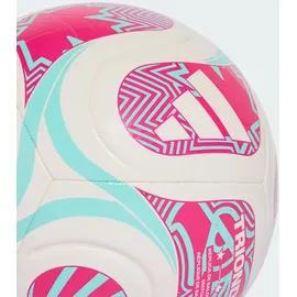 adidas FIFA Fußball-Weltmeisterschaft 26 Trionda Club Ball White / Flash Aqua / Shock Pink Gr. 5