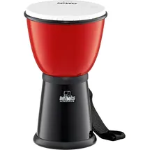 NINO Percussion (NINO18R/BK) Rot/Schwarz Djembe