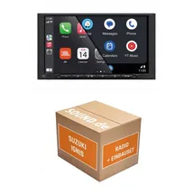 JUST SOUND best choice for caraudio JBL Legend 700D Autoradio Einbaupaket für Suzuki Ignis 3 mit CarPlay Wireless und Android Auto
