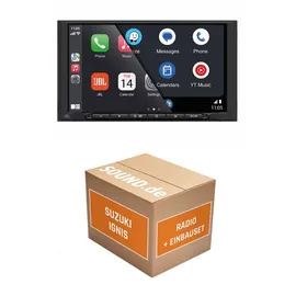 JUST SOUND best choice for caraudio JBL Legend 700D Autoradio Einbaupaket für Suzuki Ignis 3 mit CarPlay Wireless und Android Auto