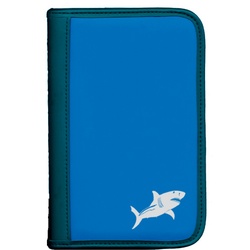 Taucherlogbuch sub-book - Farbe: blau - Motiv: Weisser Hai
