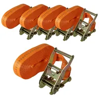 Baumarktplus 5x Profi Ratschen Spanngurt Spanngurte Zurrgurt 1-tlg 6m