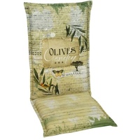GO-DE Olives Auflage 50 x 7 cm grün
