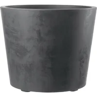 Deroma Pflanztopf Millennium mit Rollen Ø 59 cm Anthrazit