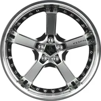 Keskin Tuning Keskin KT10 Humerus 9.5x18 ET25 5x100 63,4, mattschwarz frontpoliert