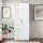 OTTO home Drehtürenschrank Sylt 80 x 200 x 52 cm Weiß