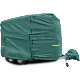 Maypole Pferdeanhänger-Abdeckung, 4-lagig, atmungsaktiv, wasserabweisend, grün