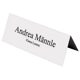 Sigel Tischkarten 24,0 x 9,0 cm, 20 St.