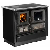 Justus Küchenofen Rustico 90 2.0 Stahl Schwarz 7 kW