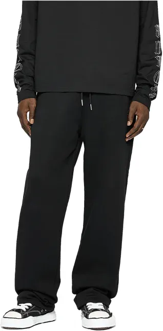 Burocs Basic Wide Jogginghose Schwarz