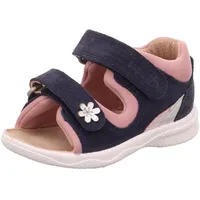 Superfit Polly Sandale, Blau/Rosa 8000, 25