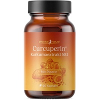 effective nature - Curcuperin - 90 vegane Kapseln - Kurkuma und Piperin - Extrakt 50:1