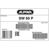 Alpina Benzin-Kehrmaschine SW 60 P 60 cm