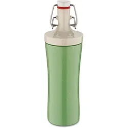Trinkflasche KOZIOL "PLOPP TO GO", grün, 425ml, Kunststoff, Trinkflaschen, recycelbar,melaminfrei,biozirkulär,425ml