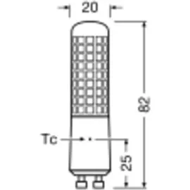 Osram LED Special T SLIM DIM 7W/827 GU10