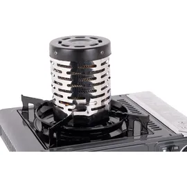 Brunner Devil Heatstar Heizstrahler 11,5 cm + tragbare Gasherde Camping