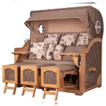 Mr. Deko Ammersee Grande XXL PE grau Set