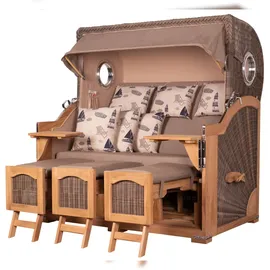 Mr. Deko Ammersee Grande XXL PE grau Set