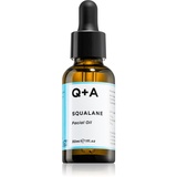 Q+A Squalane Gesichtsöl. Ein für Veganer geeignetes, extrem feuchtigkeitsspendendes Gesichtsöl, das aus Olivenöl gewonnen wird. 30 ml