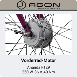 Agon Axis 2023 26 Zoll RH 46 cm Damen lila