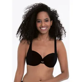 Rosa Faia Bügel-Bandeau-Bikini-Top Damen Schwarz 40 Cup C