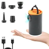 OBEST Elektrische Luftpumpe Wiederaufladbare Akku Luftpumpe Luftmatratze