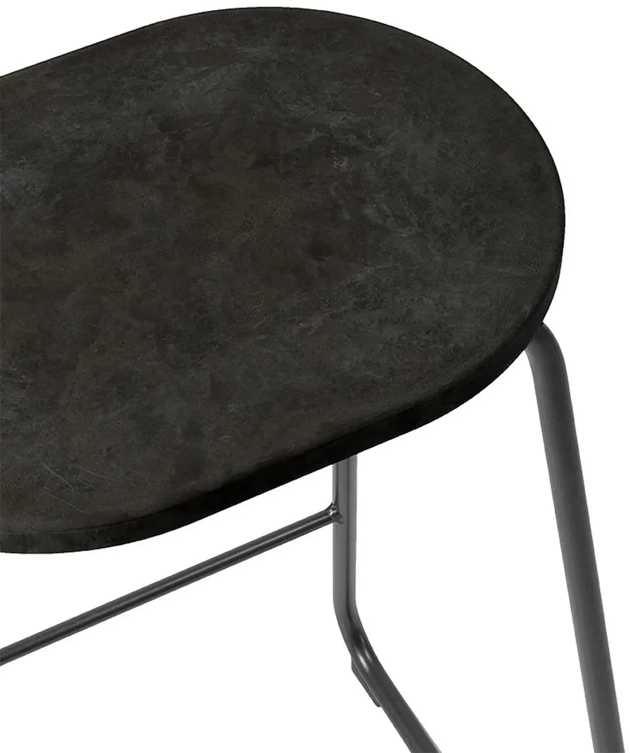 Barstühle MATER, Earth, Schwarz, für Esszimmer, Kunststoff, Design - 37 - 69
