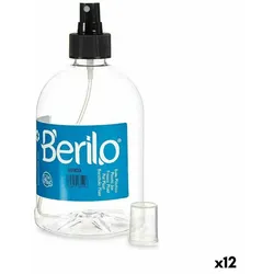 Sprinkler Schwarz Durchsichtig Kunststoff 500 ml (12 Stück)