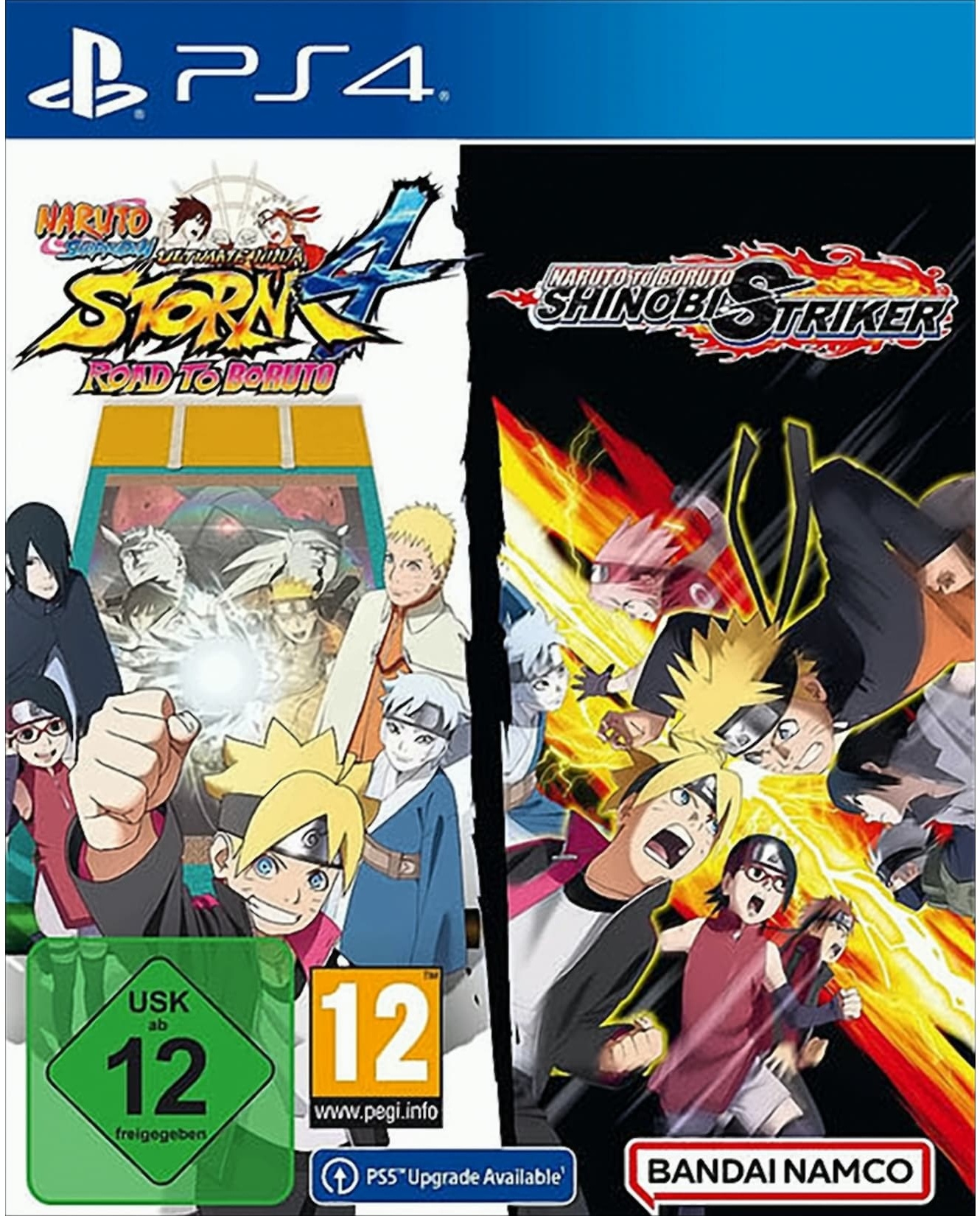 Naruto Pack PS-4 Shippuden Ultimate Ninja Storm 4, Road to Boruto + Naruto to Boruto S