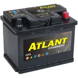 Autobatterie 55Ah 12V 500A/EN ATLANT TOP SOFORT & NEU - Starterbatterie 55 Ah