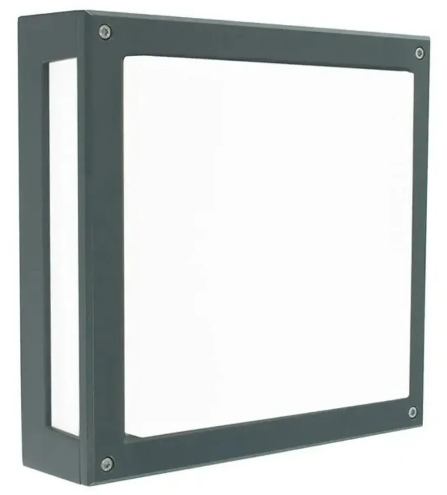 Außenleuchte Norlys, Grau, für Terrasse, Aluminium - 28 - 28