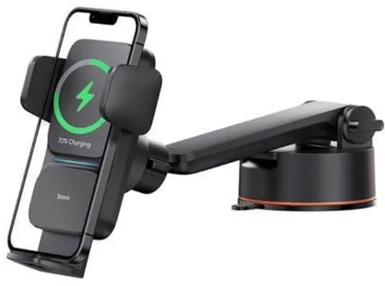 Wisdom Wireless Charging Cockpit Electric Car Phone Holder Qi (black)