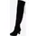 sheego Overknees Damen Schwarz 41