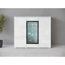 Home Affaire Highboard Vera 120 x 103,3 x 39,5 cm Weiß