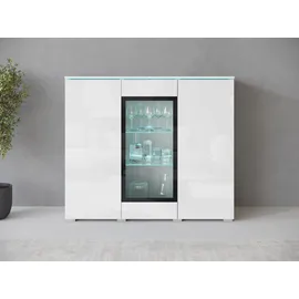 Home Affaire Highboard Vera 120 x 103,3 x 39,5 cm Weiß