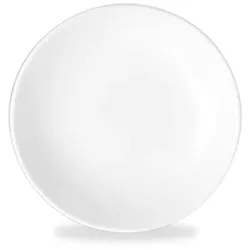 Churchill Alchemy Butter/Tee Untersetzer, 10,2 cm, 12 Stück, weiß, rund