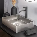 Neoro n40 Aufsatzwaschtisch B: 55 H: 12 T: 35 cm, BN0736BS,