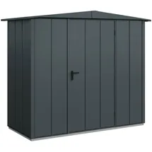 Hörmann Gerätehaus Berry Modern 2,59 x 1,21 m Anthrazit