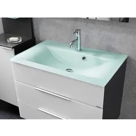 Fackelmann Waschbeckenunterbau 79,5 cm Kara Weiß 2 Schubladen