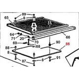 OEM Messerlager Mtd - 918-0409c