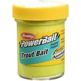 Berkley Forellenteig Powerbait gelb Einheitsfarbe .